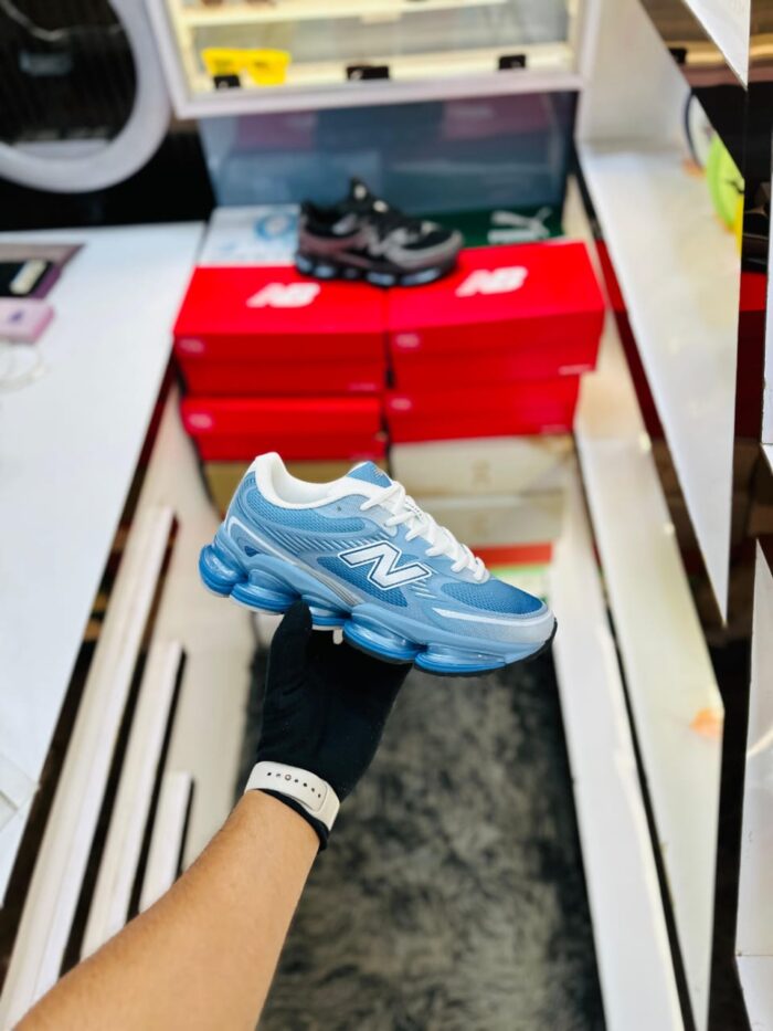 New Balance Abzorb 2000 Baby Blue Mens Shoes - Image 2