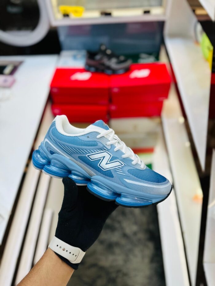 New Balance Abzorb 2000 Baby Blue Mens Shoes - Image 3