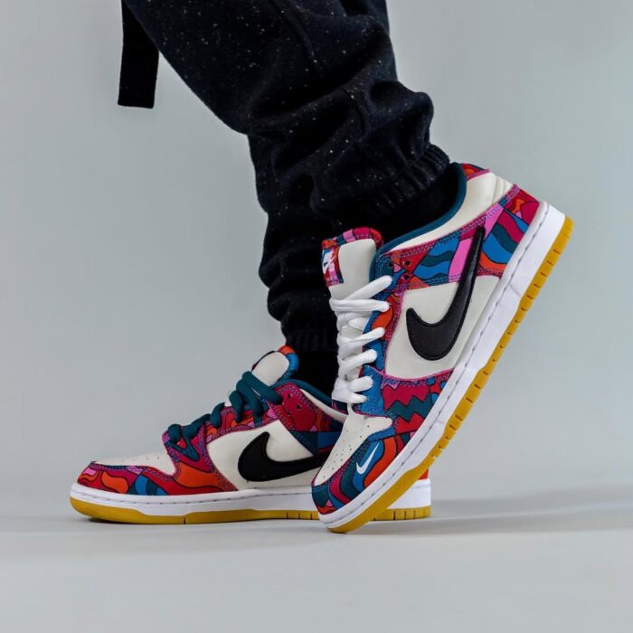 Nike Parra x Dunk Low Pro SB 'Abstract Art' Mens Sneaker - Image 4
