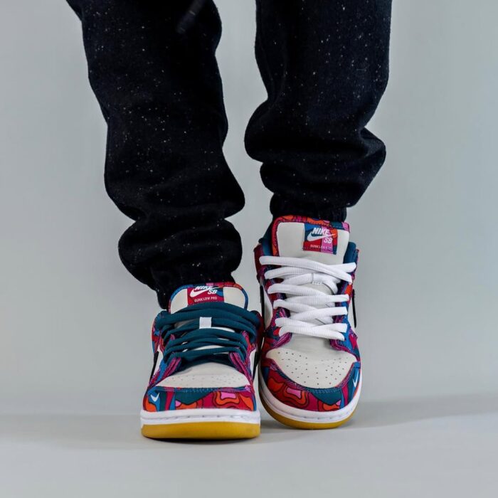 Nike Parra x Dunk Low Pro SB 'Abstract Art' Mens Sneaker - Image 5