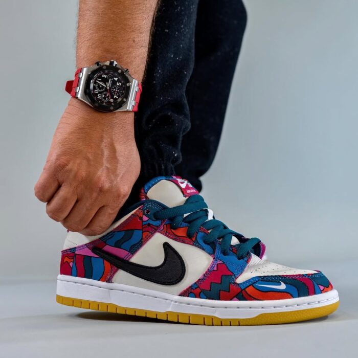 Nike Parra x Dunk Low Pro SB 'Abstract Art' Mens Sneaker - Image 3