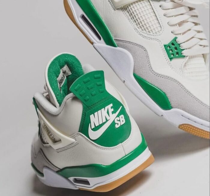 Nike Air Jordan 4 Retro SB Pine Green - Image 4