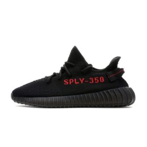 Adidas Yeezy Boost 350 V2 black red Men's Shoes