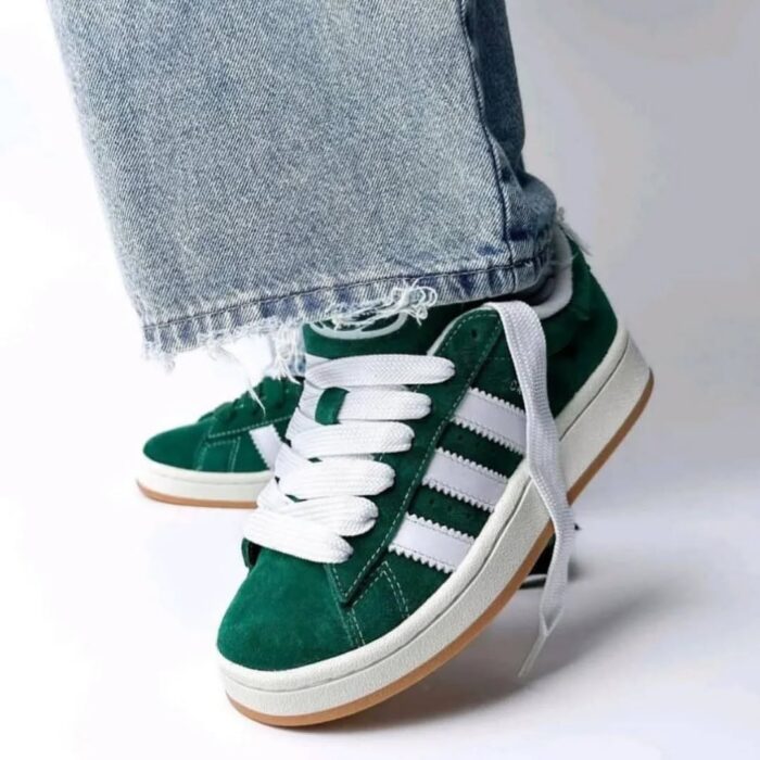 Adidas Campus 00s Dark Green White Men's Sneaker - Image 4