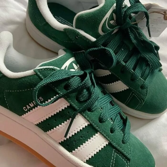 Adidas Campus 00s Dark Green White Men's Sneaker - Image 5