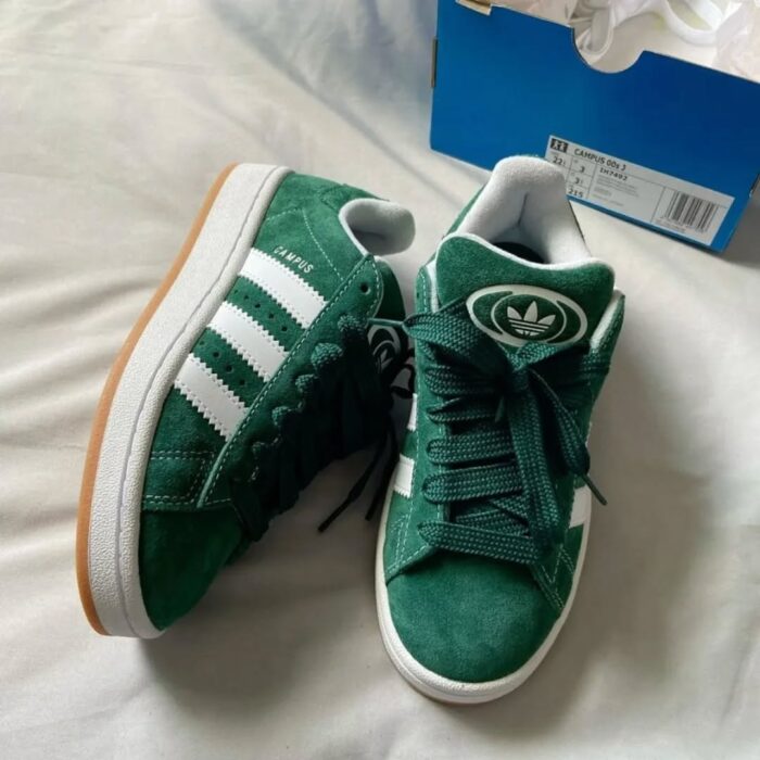 Adidas Campus 00s Dark Green White Men's Sneaker - Image 2