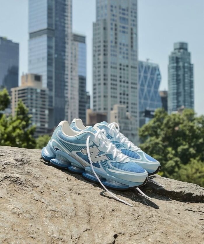 New Balance Abzorb 2000 Baby Blue Men's Shoes - Image 2