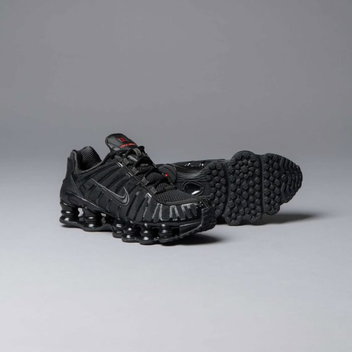 Nike Shox TL Black Metallic Men's Sneaker - Image 2