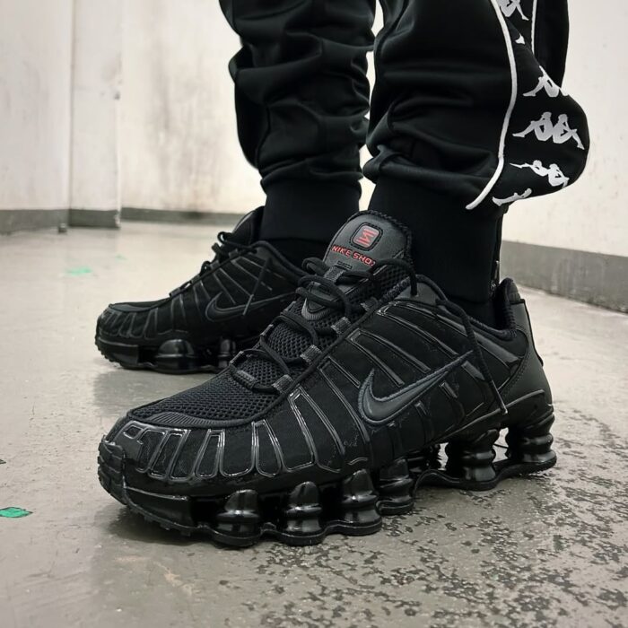 Nike Shox TL Black Metallic Men's Sneaker - Image 7