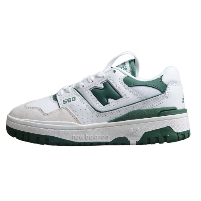 first copy new balance 550 white green