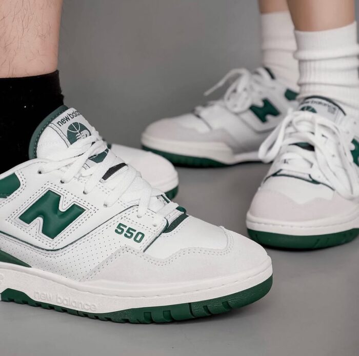 New Balance New Balance 550 'White Green' Men's Sneaker - Image 4