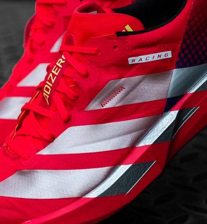 adidas Adizero Adios 9 Lucid Red Running Shoes - Image 2