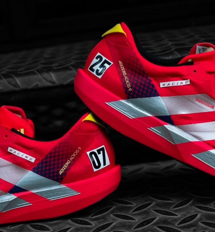 adidas Adizero Adios 9 Lucid Red Running Shoes - Image 4