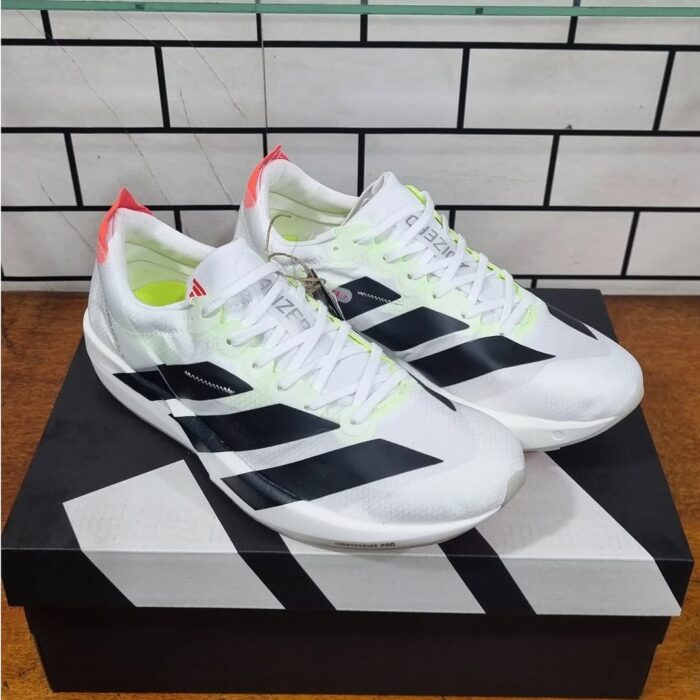 Adidas Adizero Adios 9 Cloud White Core Black Running Shoes - Image 2