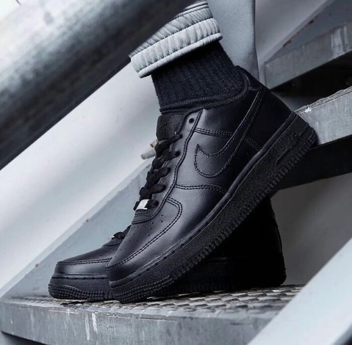 Nike Air Force 1 '07 'Triple Black' Men's Sneaker - Image 5
