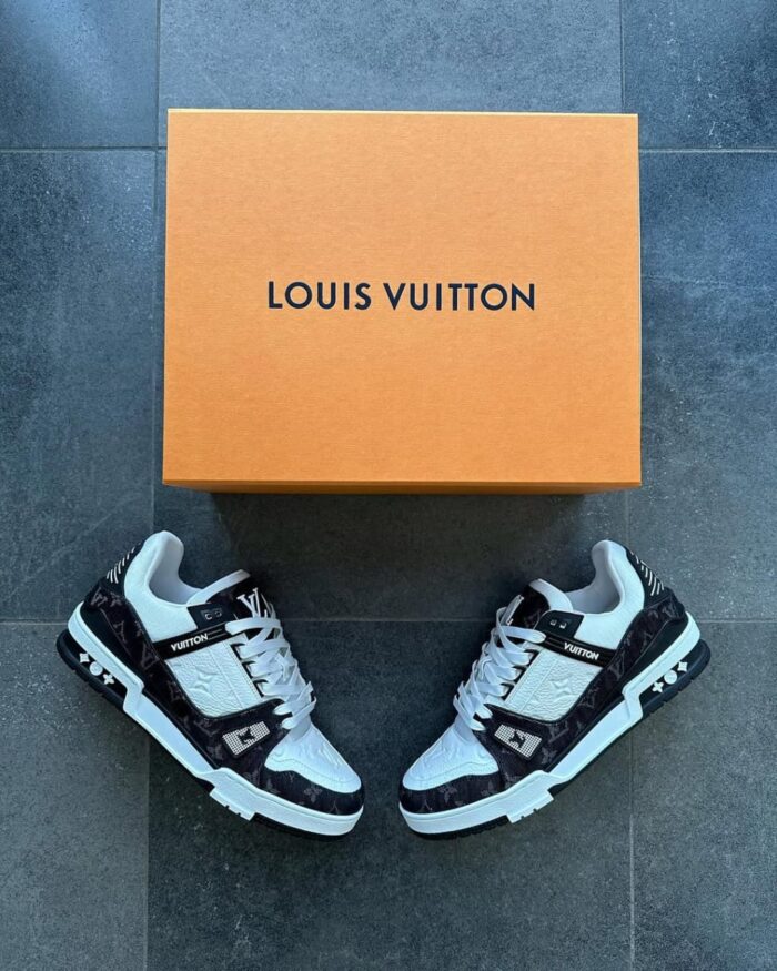 Louis Vuitton LV Trainer White Black - Image 5
