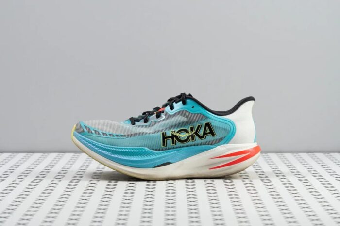 Hoka Cielo X1 2.0 Frost / Black Running Shoes - Image 3