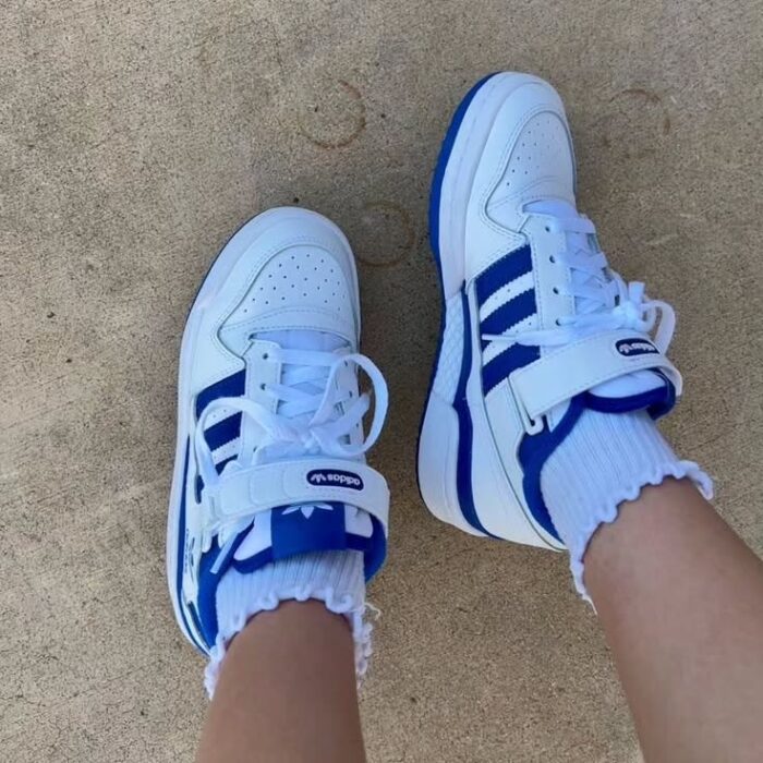 Adidas Forum Low 84 'White Royal Blue - Image 4