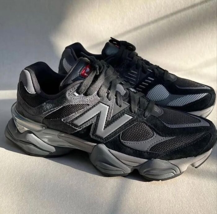 New Balance 9060 Black/Castlerock/Rain Cloud - Image 6
