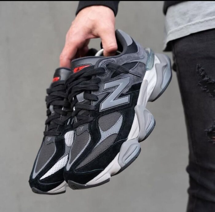 New Balance 9060 Black/Castlerock/Rain Cloud - Image 5