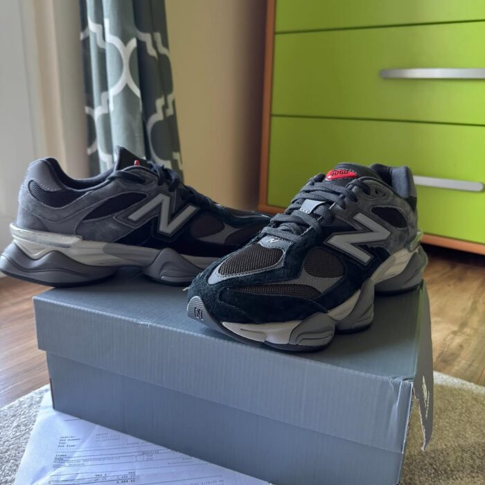 New Balance 9060 Black/Castlerock/Rain Cloud - Image 4