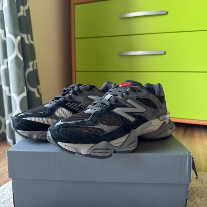 New Balance 9060 Black/Castlerock/Rain Cloud - Image 2