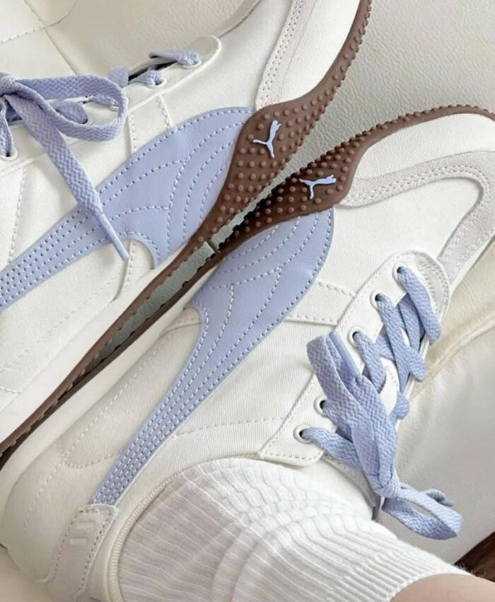 Puma Bella UT Canvas 'Lavender Cream' For Girls - Image 4