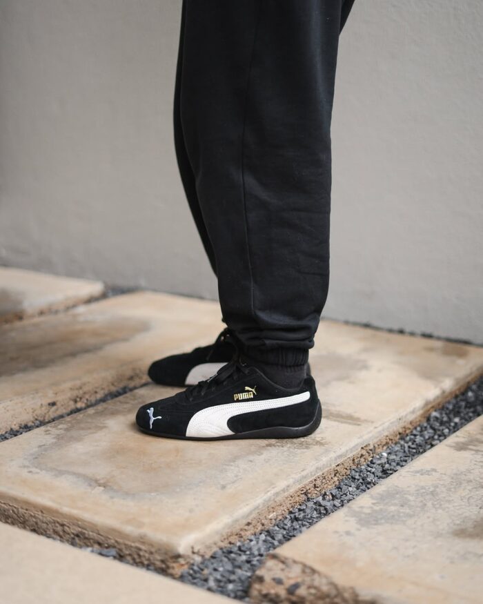 Puma Speedcat Og Black & White Sneaker For Girls & Boys - Image 4