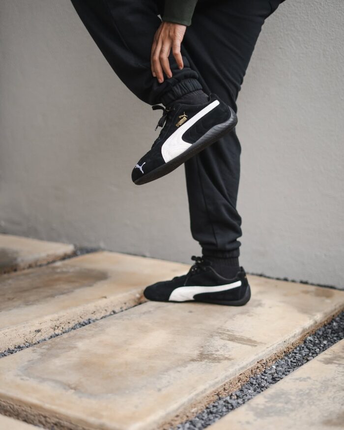 Puma Speedcat Og Black & White Sneaker For Girls & Boys - Image 5