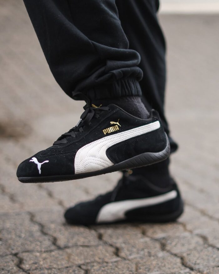 Puma Speedcat Og Black & White Sneaker For Girls & Boys - Image 6
