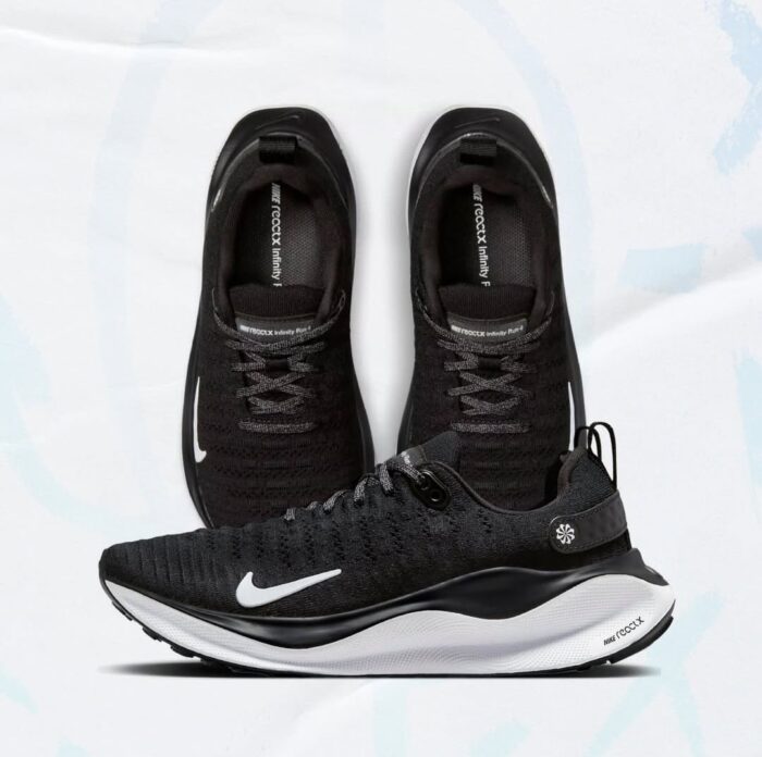Nike Reactx Infinity Run 4 'Black & White' - Image 4
