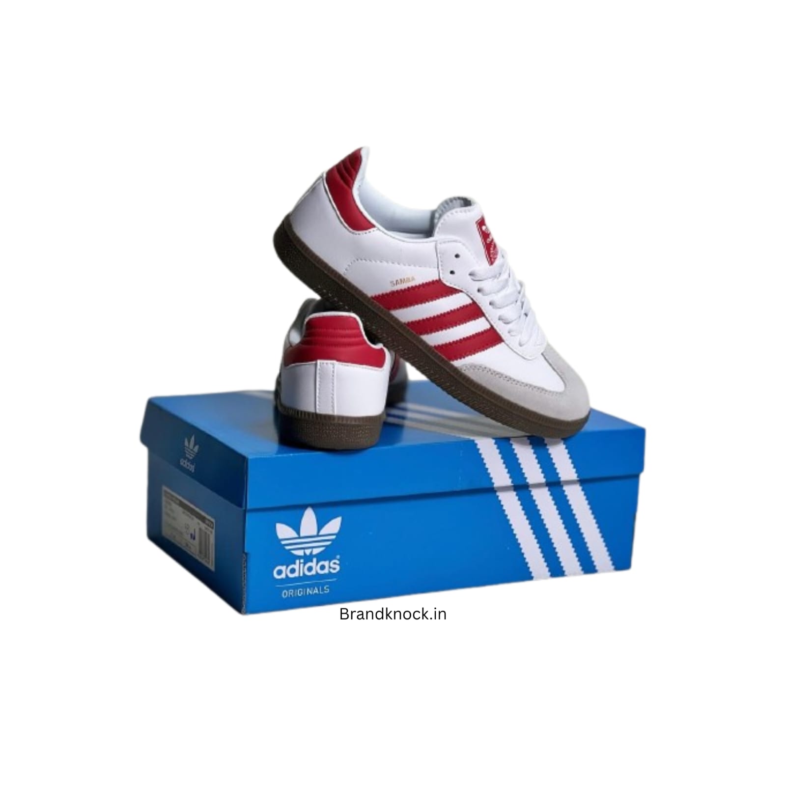 Adidas Samba White Red Sneaker - Image 2