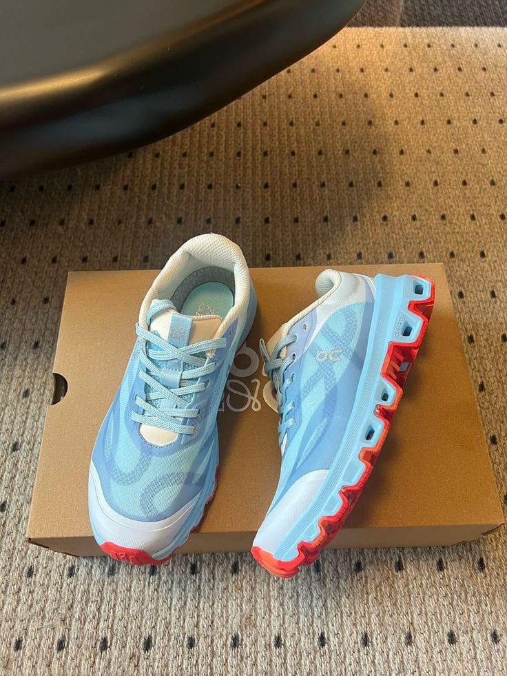 On Running Cloudventure 2 Loewe Blue Red White - Image 5