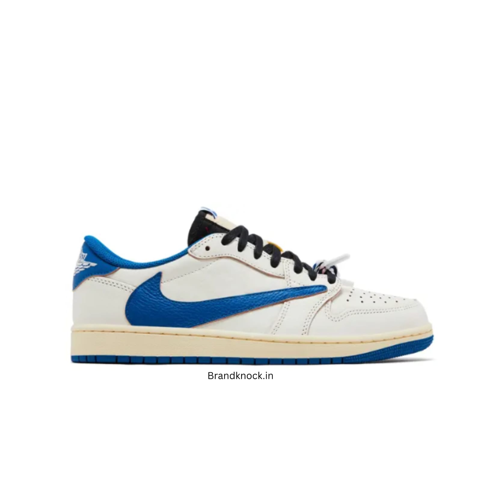 Travis Scott x Fragment Design Air Jordan 1 Retro Low 'Sail Military Blue